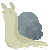 Snail Pixel Icon